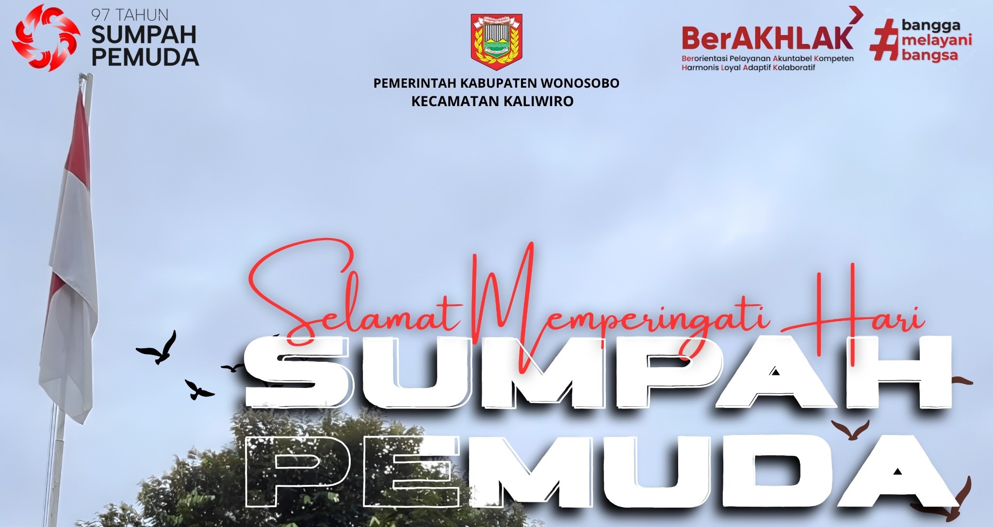 UPACARA PERINGATAN HARI SUMPAH PEMUDA KECAMATAN KALWIRO